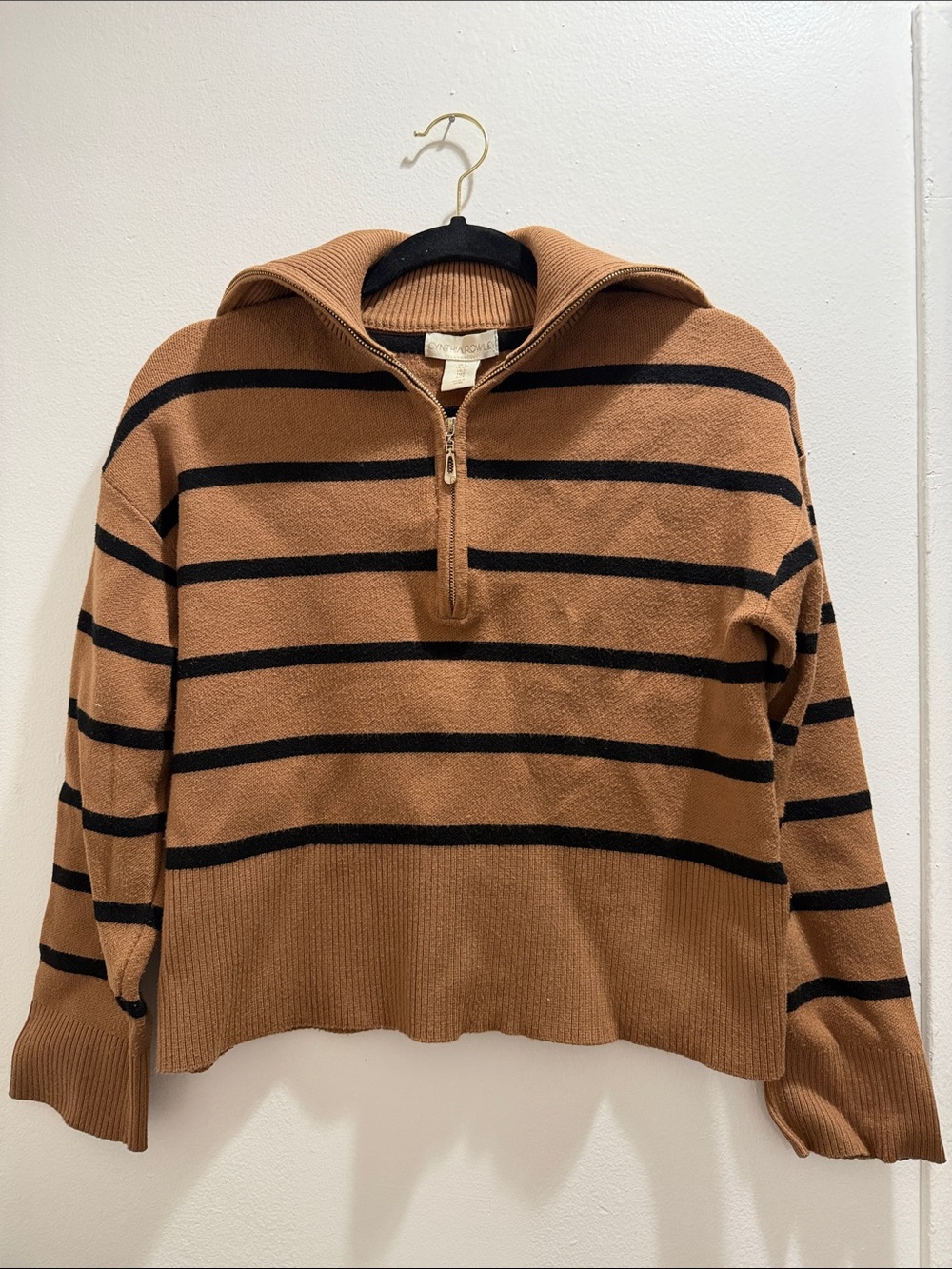 Cynthia Rowley Half-Zip Sweater